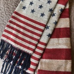 American flag scarf